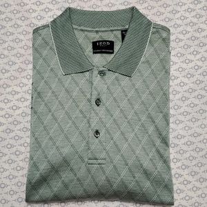 Men's Green Izod Golf Shirt